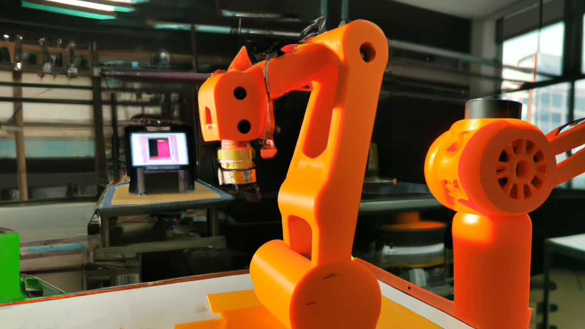 Robot that 3D printing